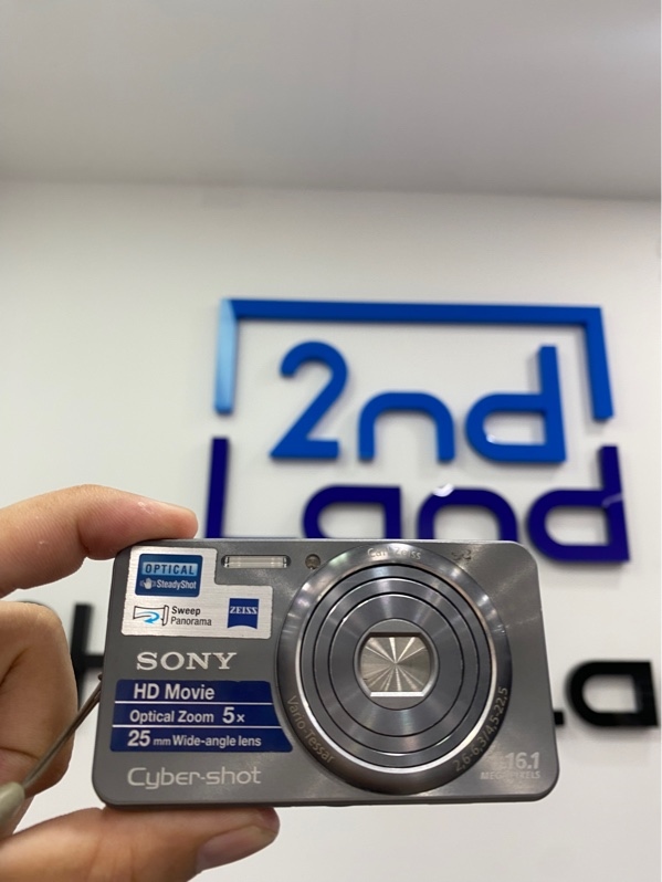 Máy ảnh Sony Cyber-shot DSC-W570 - Màu xám - Ngoại hình: 97% - Trầy xước, màn chết 1 chấm pixel - Kèm 1 pin