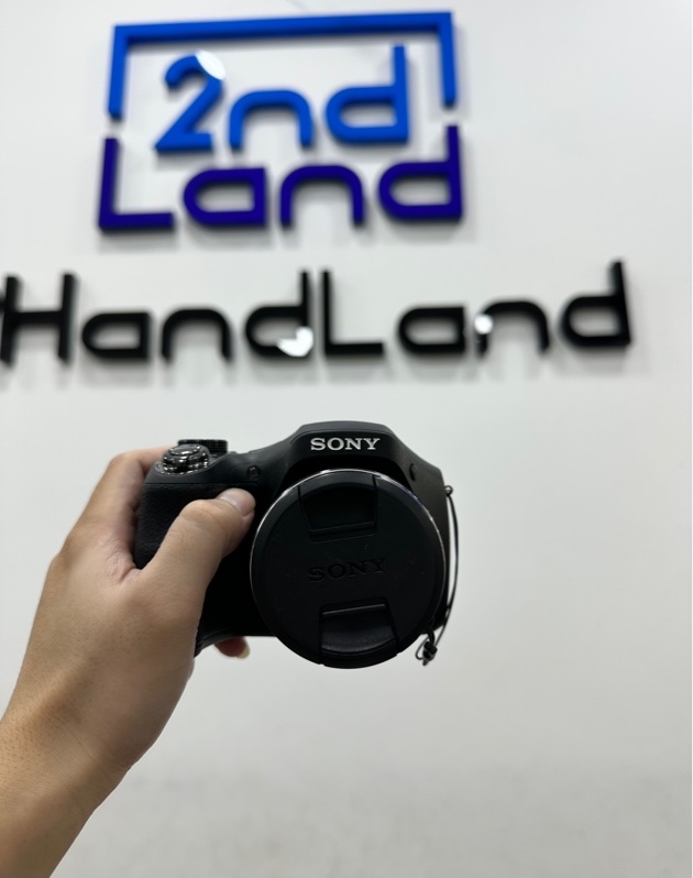 Máy ảnh Sony Cybershot DSC H300 - Màu đen - Ngoại hình 97% - màn ám, lens mốc chụp bị chậm hơi lag - Kèm túi đựng