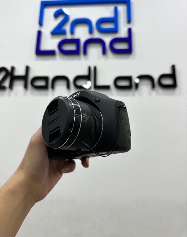 Máy ảnh Sony Cybershot DSC H300 - Màu đen - Ngoại hình 97% - màn ám, lens mốc chụp bị chậm hơi lag - Kèm túi đựng