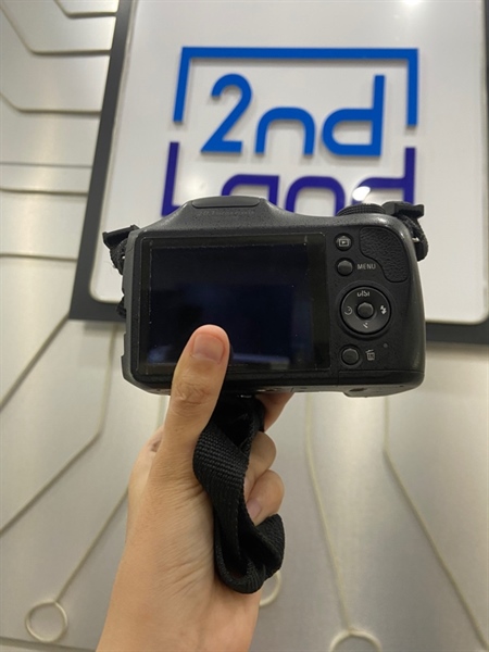 Máy ảnh Sony DSC-H200 - Màu đen - Ngoại hình: 97% - Mất nắp báng tay cầm với cổng kết nối, ám vàng, bụi, lens mốc nhẹ - Kèm túi + thẻ nhớ 8GB 1