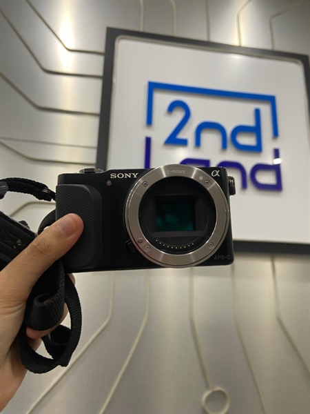 Máy ảnh Sony Nex-3N - Màu đen - Ngoại hình: 98% - Body - Kèm 1 pin + Dây đeo + sạc