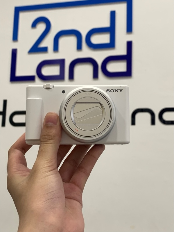 Máy ảnh Sony ZV-1 Mark 2 - Màu trắng - Ngoại hình: 98% - Kèm 1 pin