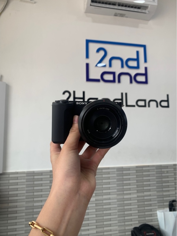 Máy ảnh Sony ZV-E10 mark 2 - Màu đen - Ngoại hình: 98% - Kèm 1 pin linh kiện + lens sony SEL35F18
