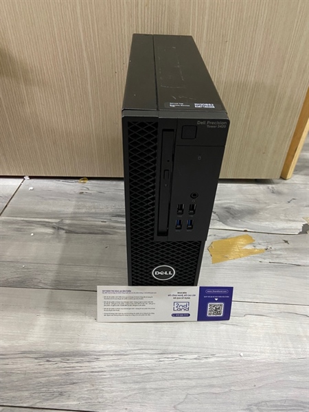 Máy bộ Dell Precision Tower 3420 - i5-7500 - Ram 16 DDR4/500GB HDD - Nguồn 180W - Màu đen - Ngoại hình: 98% - Kèm nguồn -