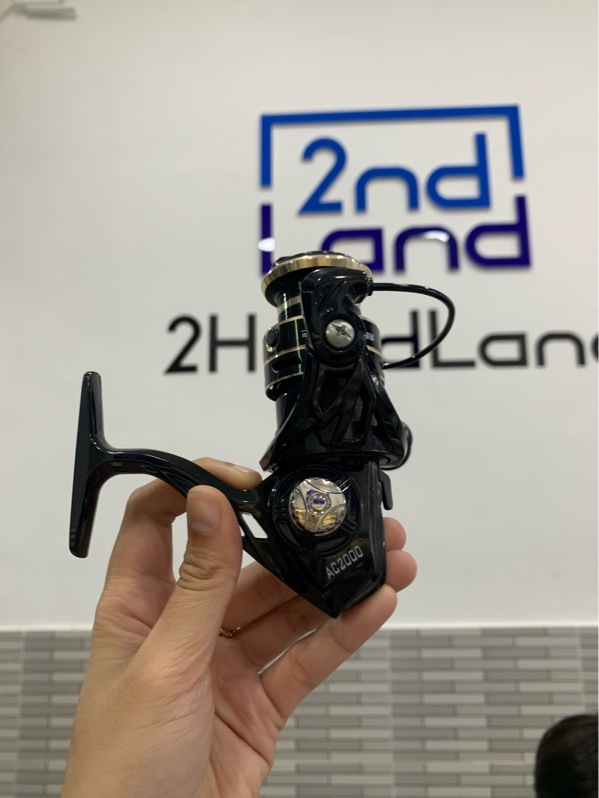 Máy câu cá Deukio AC 2000 - Màu đen - Ngoại hình: 98% - Body