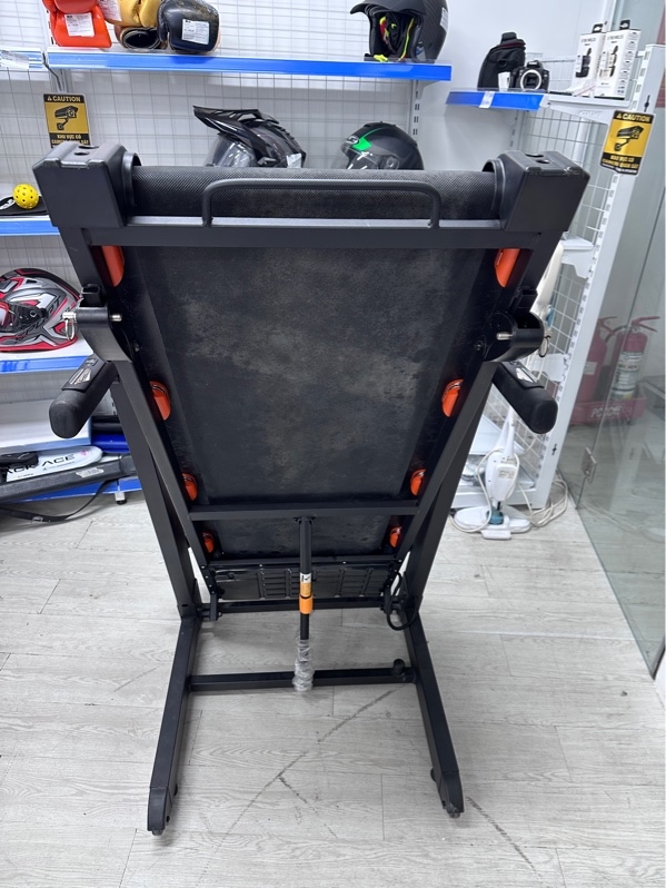 Máy chạy bộ đa năng Elip sport 1552 pro - Màu đen - Ngoại hình 98% - cong chân cắm nguồn - Kèm 2 quả tạ 1kg