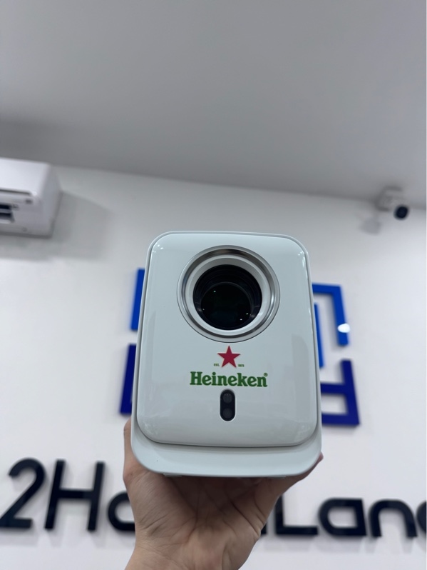 Máy chiếu Beecube X2 max gen 4 - Android 11 - Màu trắng - Ngoại hình 98% - Fullbox