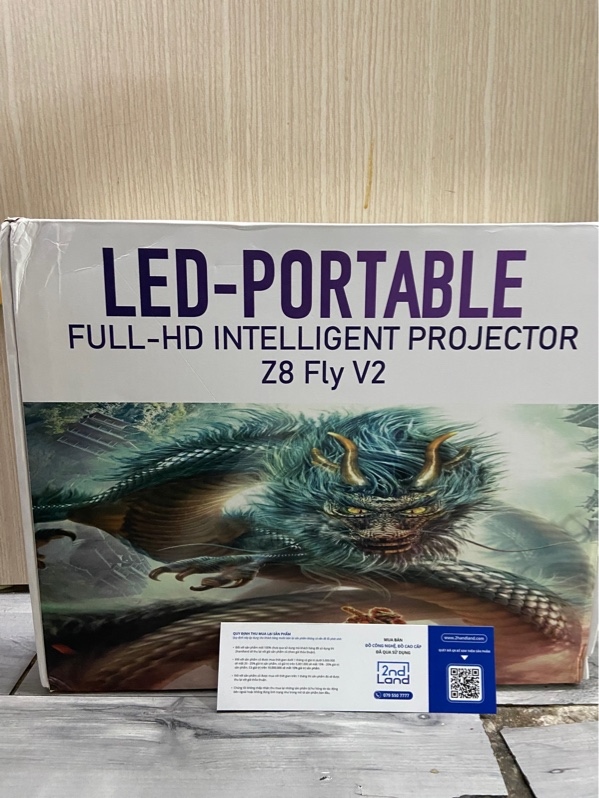 Máy Chiếu Di Động Z8 Fly V2 - Màu trắng - Newseal