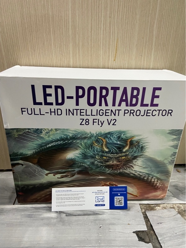 Máy Chiếu Di Động Z8 Fly V2 - Màu trắng - Newseal