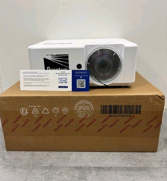 Máy Chiếu INFOCUS IN1028SL - Màu trắng - Ngoại hình 99% - Openbox