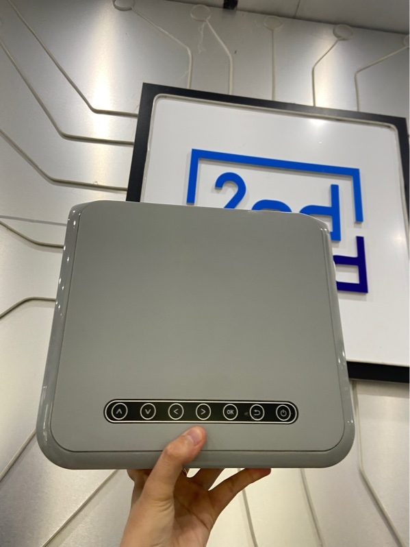 Máy chiếu Mecool KP1 Full HD 700 Ansi - Màu trắng - Ngoại hình: 97% - Bụi trên lens - Kèm nguồn + remote