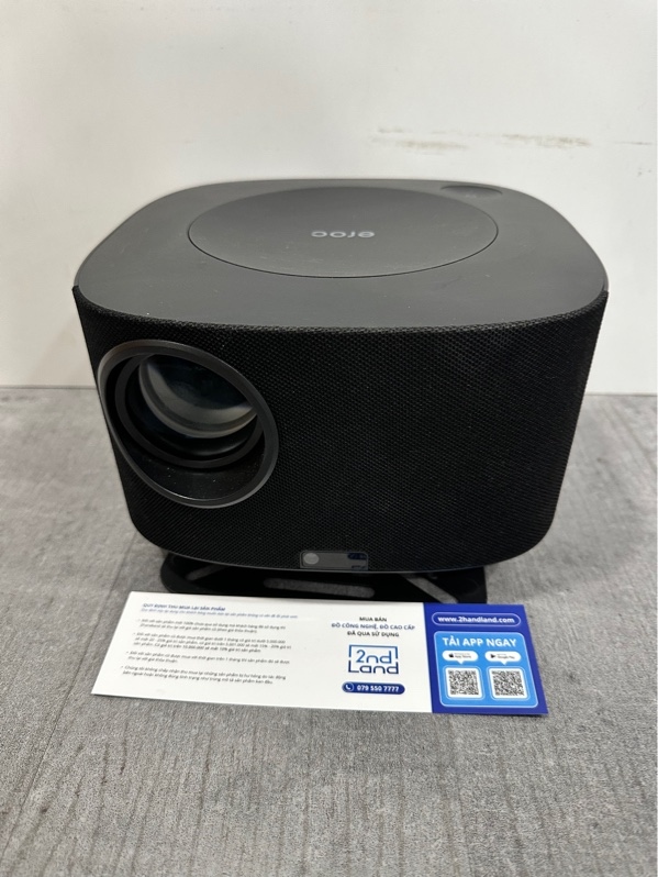 Máy chiếu mini Eroc Mega FA2 - Màu đen - Ngoại hình 97% - Lens bụi, xem được neflix - Kèm box + Nguồn ( Thiếu remote )