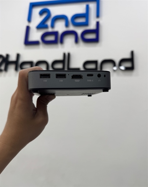 Máy chiếu mini Hotack D061 Full HD 1080P - ( Hỗ trợ xuất chiếu từ điện thoại, laptop… ) không Android Box tích hợp - Màu đen - Ngoại hình 97% - Kèm sạc 2