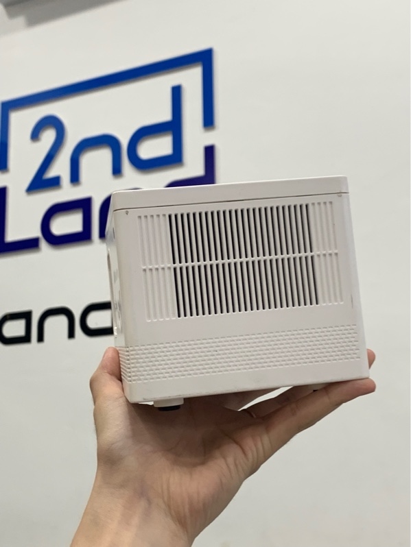 Máy chiếu mini Kawnk650 Plus - Màu trắng - Ngoại hình: 98% - Kèm nguồn remote