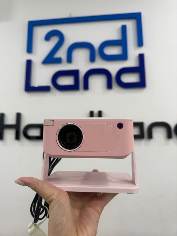 Máy chiếu Movie Legend M3 miniGo - Màu hồng - Ngoại hình 98% - Kèm Box , 1 remote , 1 tripod