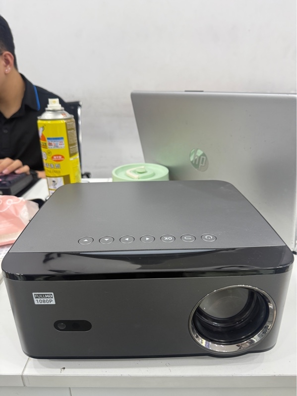 Máy chiếu Movie Legend - Model H8PRO max - Màu xám - Ngoại hình 97% - Trầy xước , kính xước - Kèm box , nguồn , remote