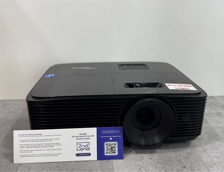 Máy chiếu Optoma PX346 1024x768 - Màu đen - Ngoại hình 97% - Chiếu đượcc 97h - Kèm nguồn + HDMI 1