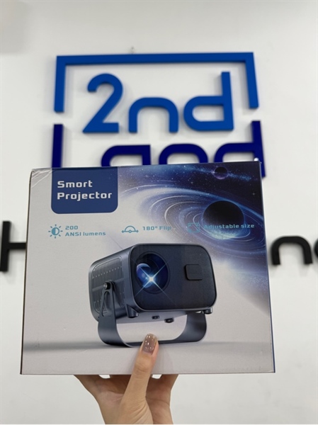 Máy chiếu Smart LCD 4K Projector V8 - Màu xám - Ngoại hình 98% - FullBox