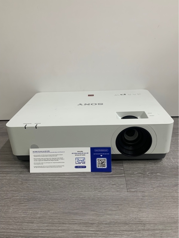 Máy chiếu Sony LCD VPL-EW435 - Màu trắng - 1700H chiếu - Ngoại hình: 97% - Bụi trong nhẹ - Kèm nguồn + remote