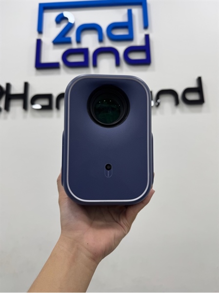 Máy chiếu thông minh InFocus Apex Challenger IN3048SL - Full HD (1080p) có Wifi hỗ trợ Google TV - Màu xanh - Ngoại hình 98% - Kèm nguồn + Remote