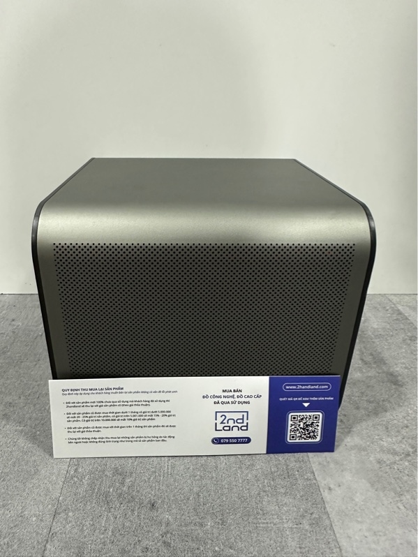 Máy chiếu thông minh Music Projector X5 ( Không hỗ trợ xem Netflix ) - Màu xám - Ngoại hình 97% - Kèm nguồn + Remote kết nối Bluetooth chập chờn