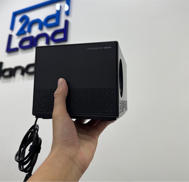 Máy chiếu thông minh WeMi Micro K10 Pro Ultra HD - Màu đen - Ngoại hình 97% - Kèm remote + dây nguồn + HDMI 1