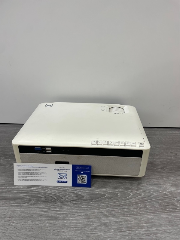 Máy chiếu Vankyo Performance V630W - Màu trắng - Ngoại hình: 97% - Bụi ống kính, trầy xướt, ố body - Kèm nguồn + remote