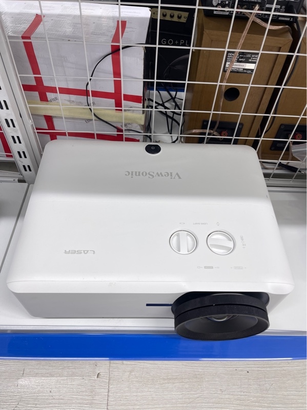 Máy chiếu ViewSonic LS921WU - Màu trắng - Ngoại hình 97,5% - Chạy khoảng 989 giờ, có đốm đen nhỏ trên màn chiếu - Kèm nguồn, không có remote