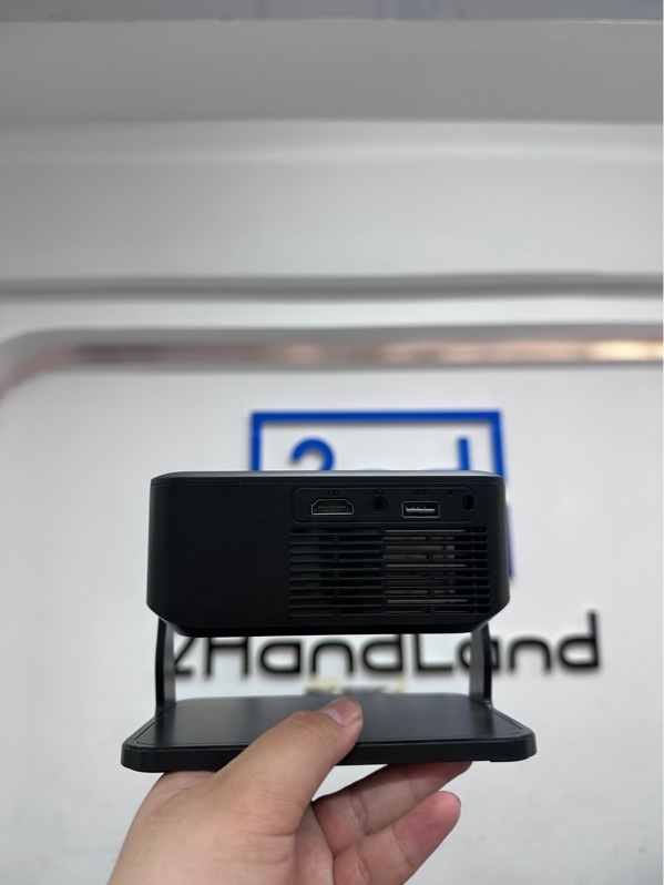 Máy chiếu XNANO HA109 - Màu đen - Ngoại hình 98% - Bụi trong nhẹ - Kèm dây nguồn, remote