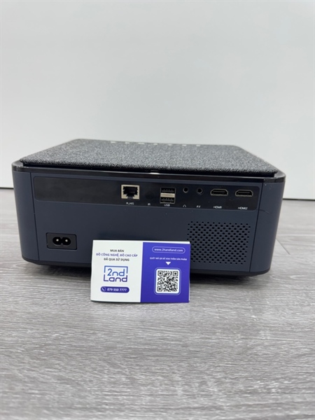 Máy chiếu Yaber V6 Pro (LCD/12000 Led Lumens/Full HD 4K) - Màu đen - Ngoại hình 98% - Bụi trong - Body, kèm điều khiển 2