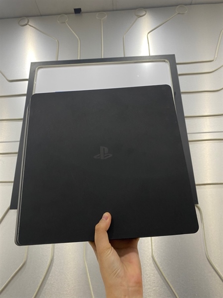 Máy chơi gam PS4 Slim - 1TB - Firmware 7.02 - Màu Đen - Ngoại hình 97% - Kèm 1 Tay cầm + 1 dây nguồn + HDMI