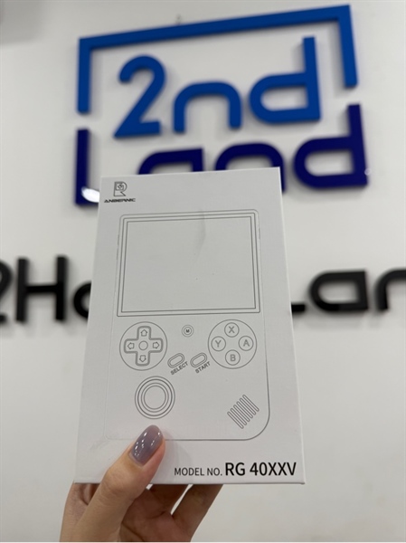 Máy chơi game Anbernic RG 40XXV - Màu đen - NewSeal - Kèm 1 thẻ nhớ 64GB , sẵn game