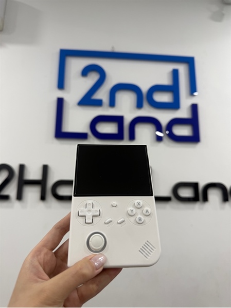 Máy chơi game Anbernic RG 40XXV - Màu trắng - Ngoại hình 98% - Kèm box , thẻ 128GB , cáp linh kiện 1