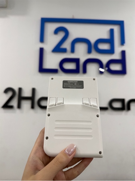 Máy chơi game Anbernic RG 40XXV - Màu trắng - Ngoại hình 98% - Kèm box , thẻ 128GB , cáp linh kiện 2