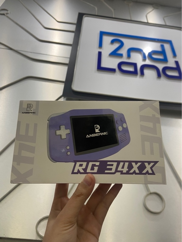 Máy chơi game Anbernic RG34XX - Màu đen - Ngoại hình: 98% - Fullbox + thẻ sd 64gb