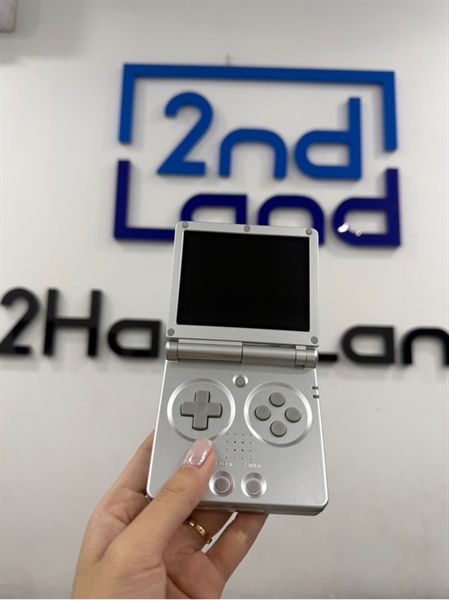 Máy chơi game Anbernic RG35XXSP - Màu bạc - Ngoại hình 98% - Kèm thẻ 64gb , cáp linh kiện 1