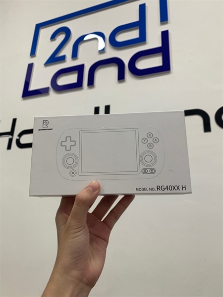 Máy chơi game Anbernic RG40XX - Màu trắng - Ngoại hình: 98% - Box, kèm thẻ nhớ 64GB 3