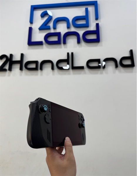 Máy chơi game ASUS ROG Ally X RC72LA-NH011W - 120Hz FHD win 11 - AMD Ryzen Z1 Extreme - ram 24Gb/ 1Tb SSD (99%) - Pin 93% - Màu đen - Ngoại hình 98% - Kèm box + Sạc 1