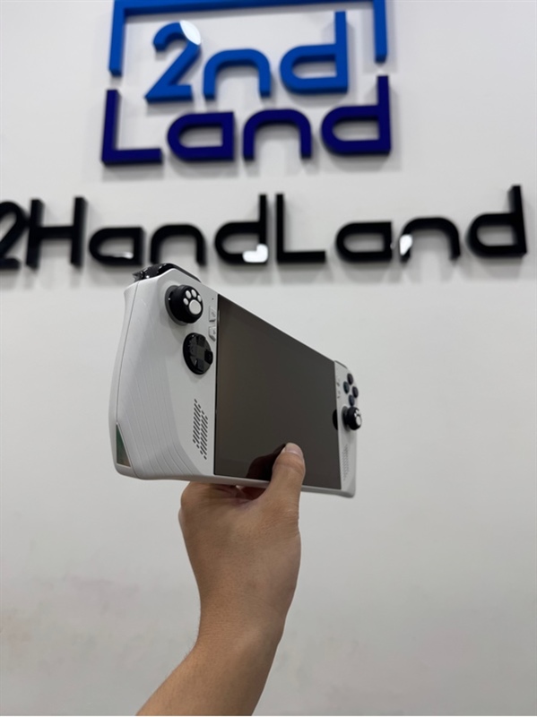 Máy chơi game ASUS ROG Ally Z1 Extreme - Chip AMD Ryzen Z1 Extreme - Ram 16/ 512gb (94%) - Pin 76% - Màu trắng - Ngoại hình 97.5% - Kèm box + Sạc + Túi 1