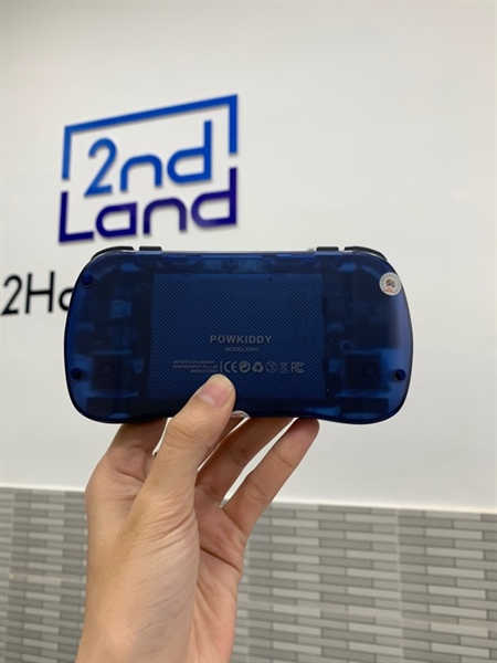 Máy chơi game cầm tay Powkiddy X35H - Màu xanh - Ngoại hình: 98% - Box 2