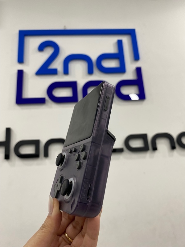 Máy chơi game Console - model RG36 - Màu tím - Ngoại hình 97% - Kèm thẻ 64gb , cáp linh kiện 2