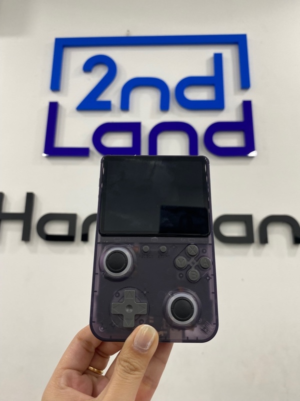 Máy chơi game Console - model RG36 - Màu tím - Ngoại hình 97% - Kèm thẻ 64gb , cáp linh kiện - Pin yếu - KHÔNG BẢO HÀNH