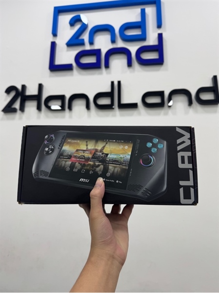 Máy chơi game MSI Claw A1M - Core Ultra 7 155H - Ram 16/512GB - Pin 90% - Màu đen - Ngoại hình 98% - Fullbox - Kèm túi chống sốc 3