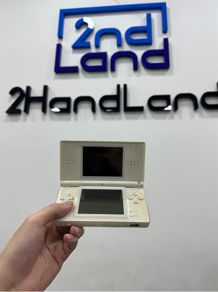 Máy chơi game Nintendo DS Lite - ĐÃ HACK - Màu trắng - Ngoại hình 97% - màn ám - Kèm sạc ( không bút ) 2