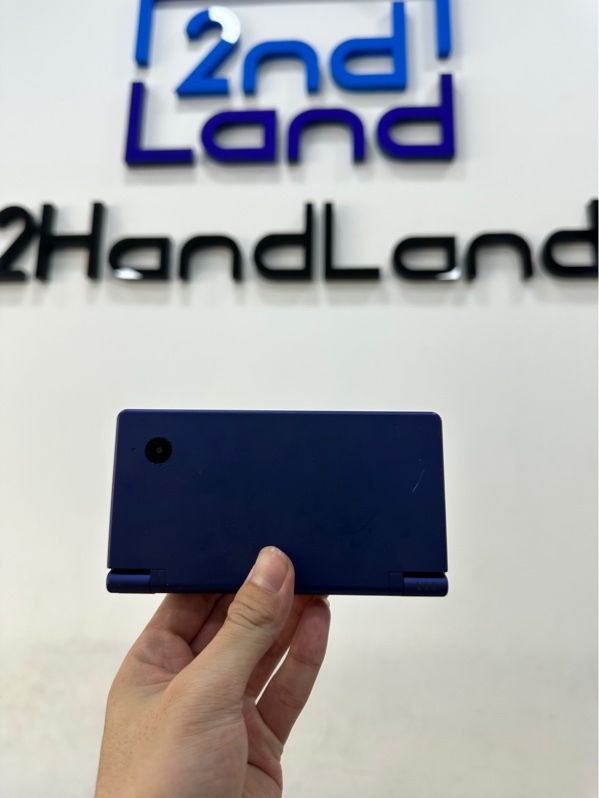 Máy chơi game Nintendo DSi - Đã hack - Màu xanh - Ngoại hình 97% - Kèm bút + Sạc + Thẻ 32GB