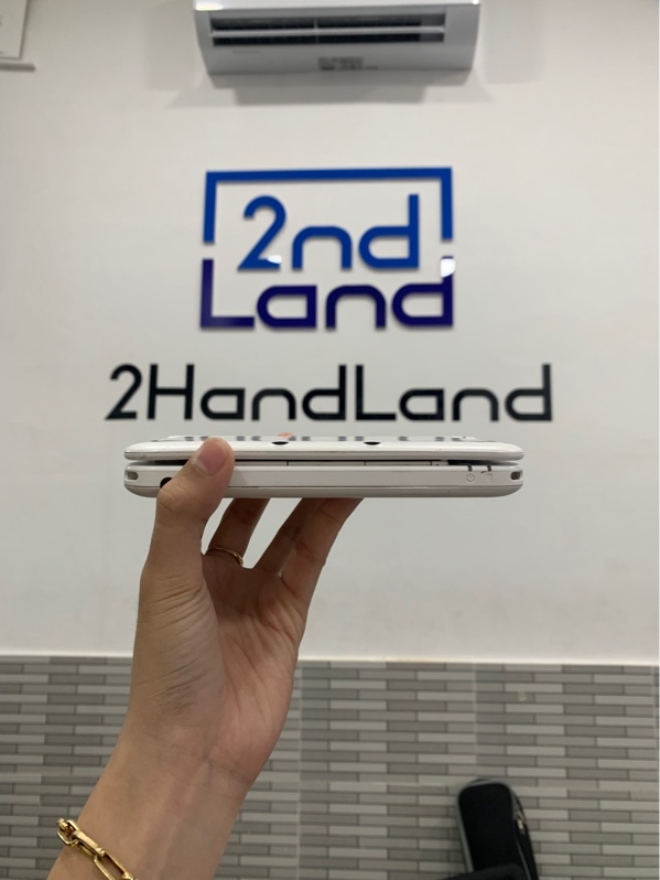 Máy chơi game Nintendo Old 3DS LL - Màu trắng - Ngoại hình: 97% - Đã Hack - Kèm sạc