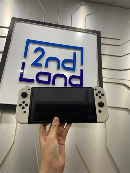 Máy chơi game Nintendo Oled - 128GB - Đã hack - Màu đen - Ngoại hình: 97.5% - Mất núm cao su bên phải - FullBox 1