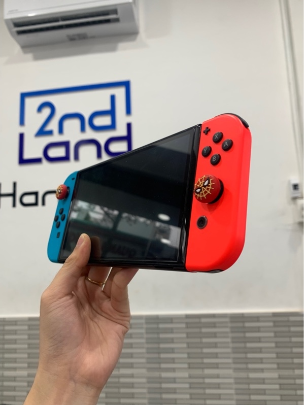Máy chơi game Nintendo oled - Đã hack - Màu neon - Ngoại hình: 98% - Fullbox, kèm thẻ nhớ 512gb