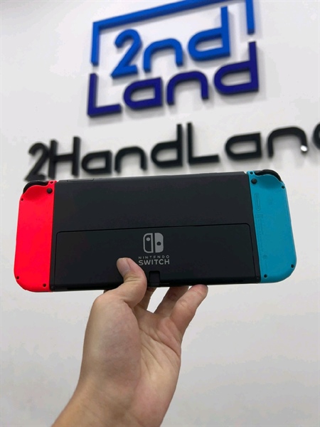 Máy chơi game Nintendo Oled - Màu đỏ đen - Ngoại hình 98% - Đã hack - Fullbox - Kèm thẻ 256GB 2