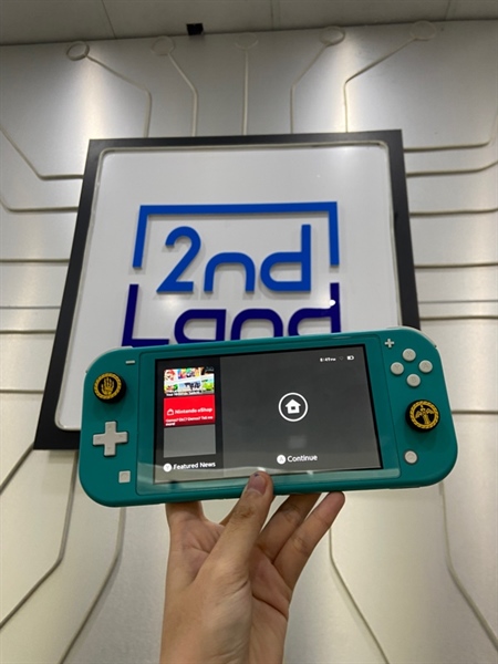Máy chơi game Nintendo Switch Lite - Bản hack - 128GB - Màu xanh lá - Ngoại hình: 98% - Kèm túi